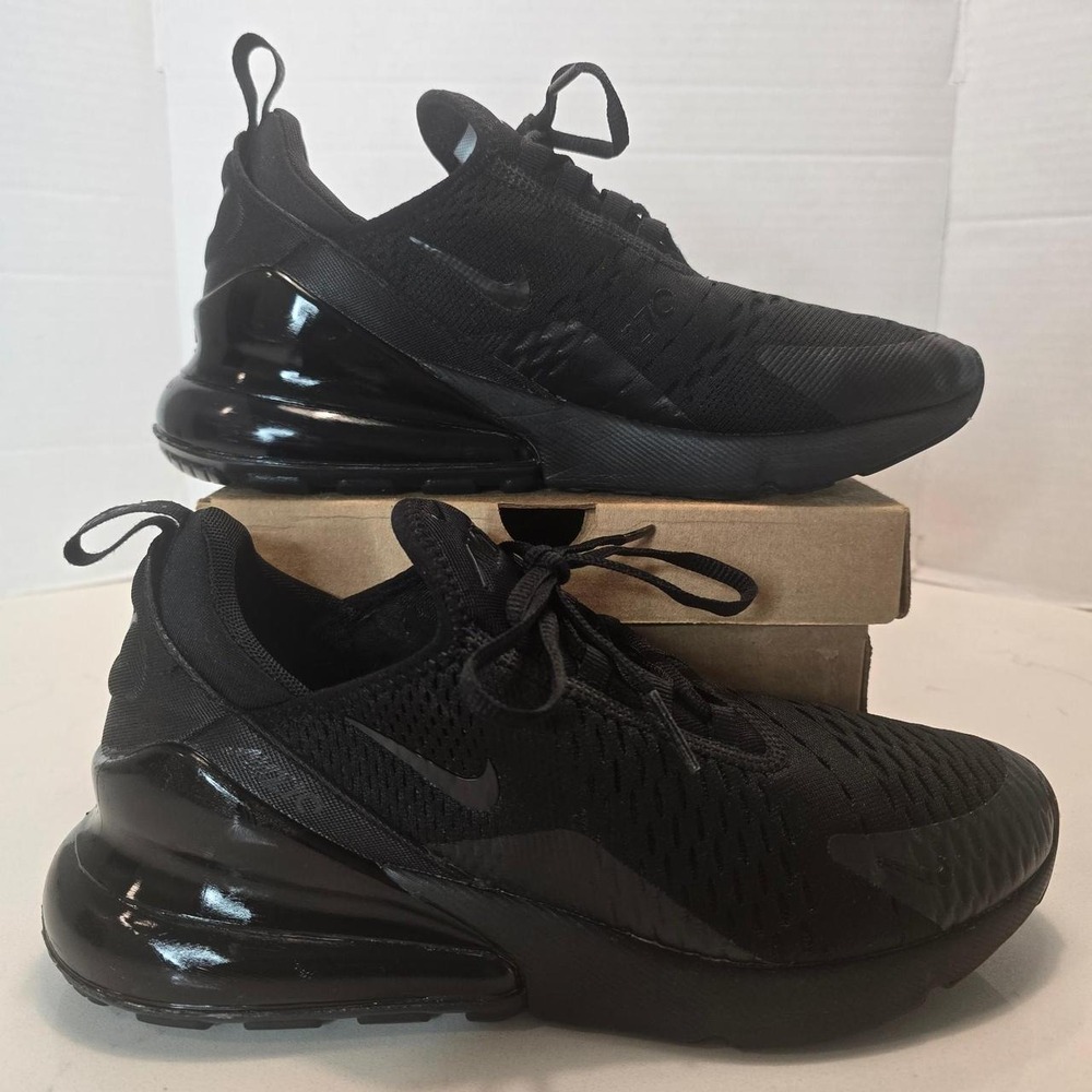 2018 Nike Air Max 270 'Triple Black' Men's Size 8 AH8050-005
